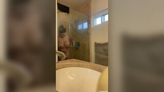 Ana Lorde - Caught on Stepbrothers Spycam in Shower