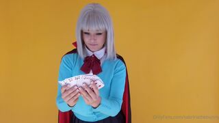 SabrinaTheBunny - Being naughty & Dressed in Cosplay