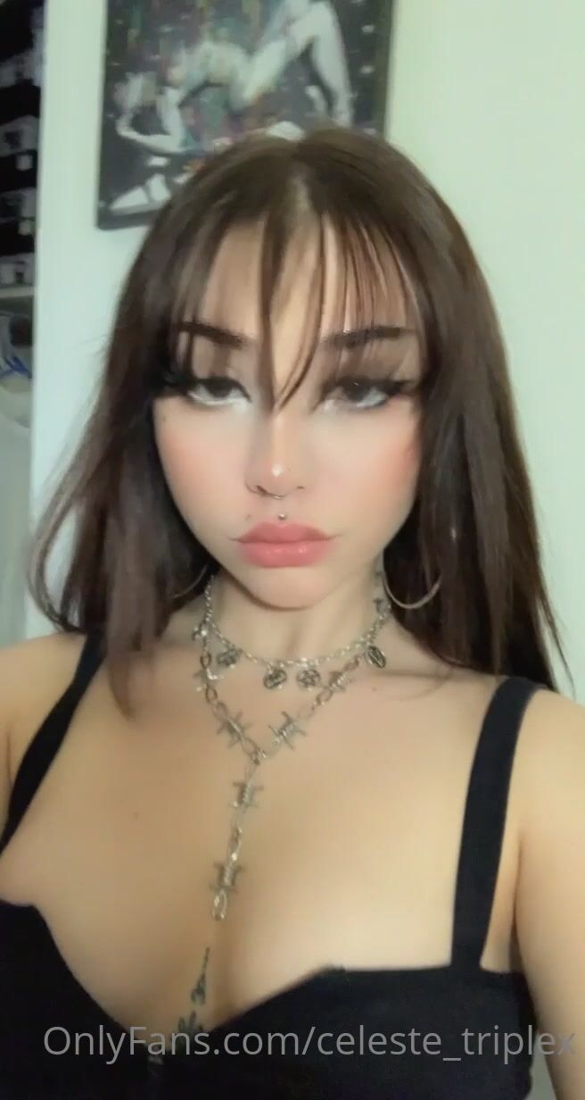 Celeste Triplex Flashing Boobs