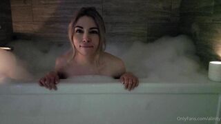 Alinity Leaked Nude Video in bathtub