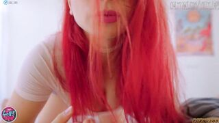 Redhead Lolly Lips Gets Nice Fuck And Cumshot POV