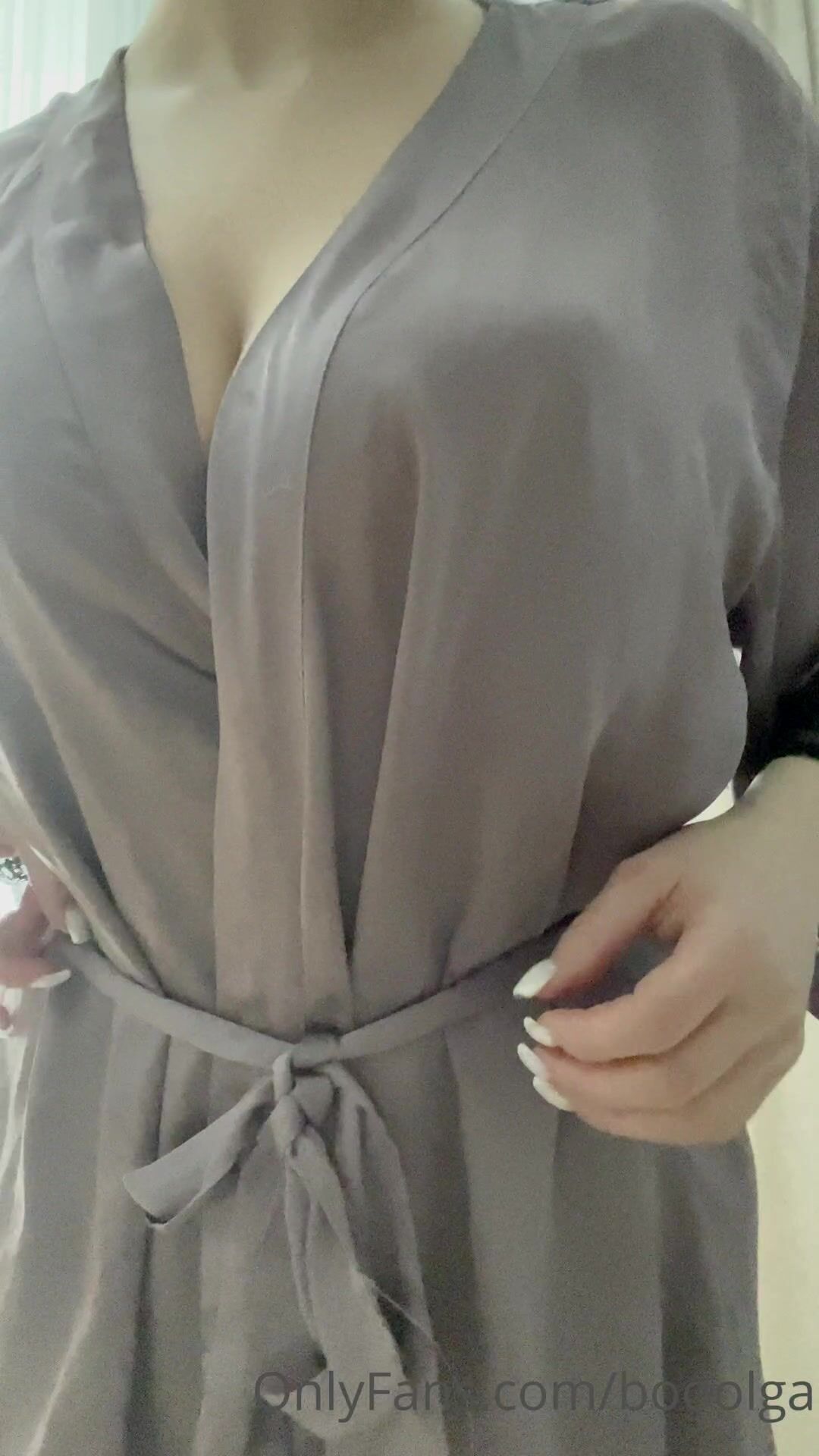 Olga Boiko In Sexy Black Dress