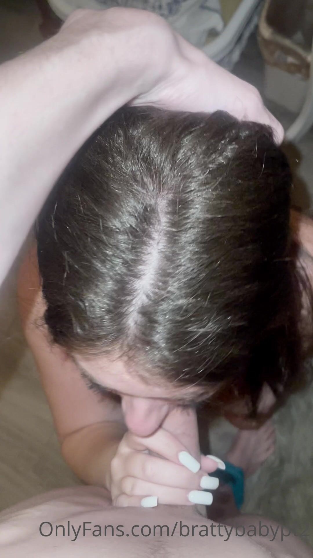 BrattyBabypt2 Blowjob With Headpush POV