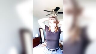 HarperTheFox Crazy Tits Flashing