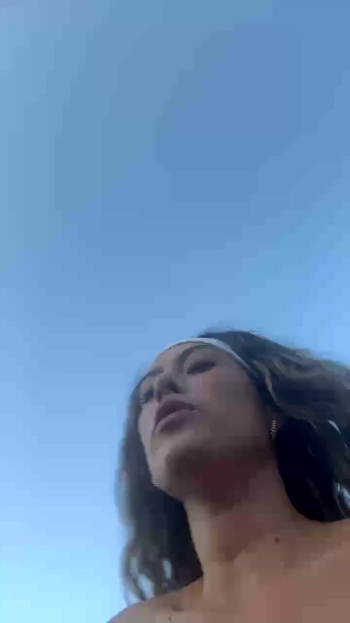 Chloe Sasha Lesbian Threesome Play At The Outdoor Pool