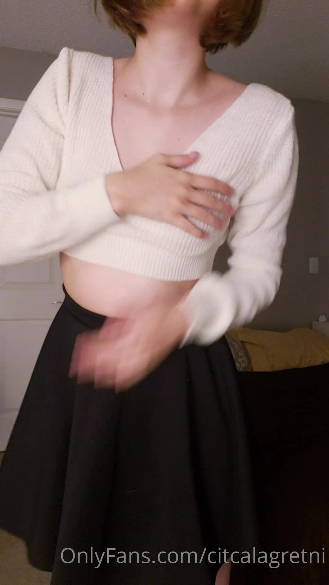 Citcalagretni Strips For Dildo Ride