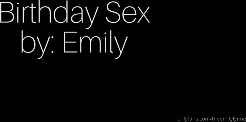How Emliy Lynne Spends Her Birthday