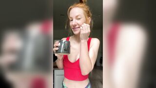 VesperTheGinger Morning Coffee And Dildo