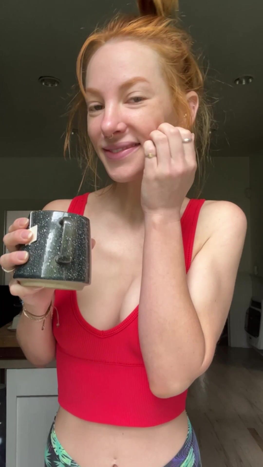VesperTheGinger Morning Coffee And Dildo