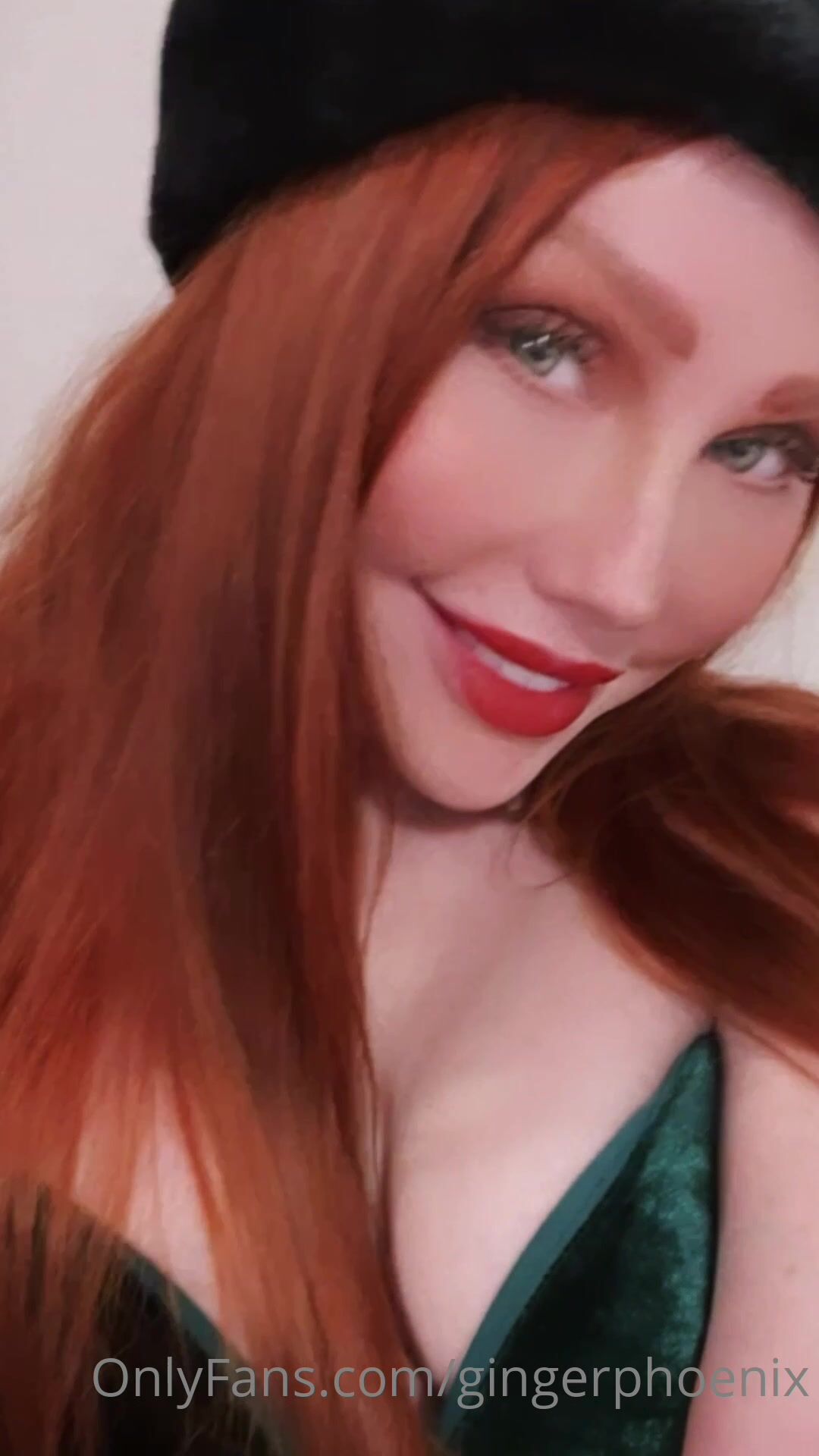 Ginger Phoenix Teasing In High Heels And Sexy Lingerie