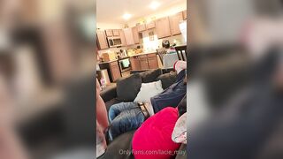 Lacie May Blowjob In The Living Room