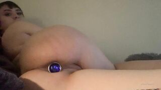 UrFavCoffeeGurl Playing With Anal Plug