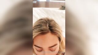 Stefanie Gurzanski Getting Her Face Sprayed with Cum