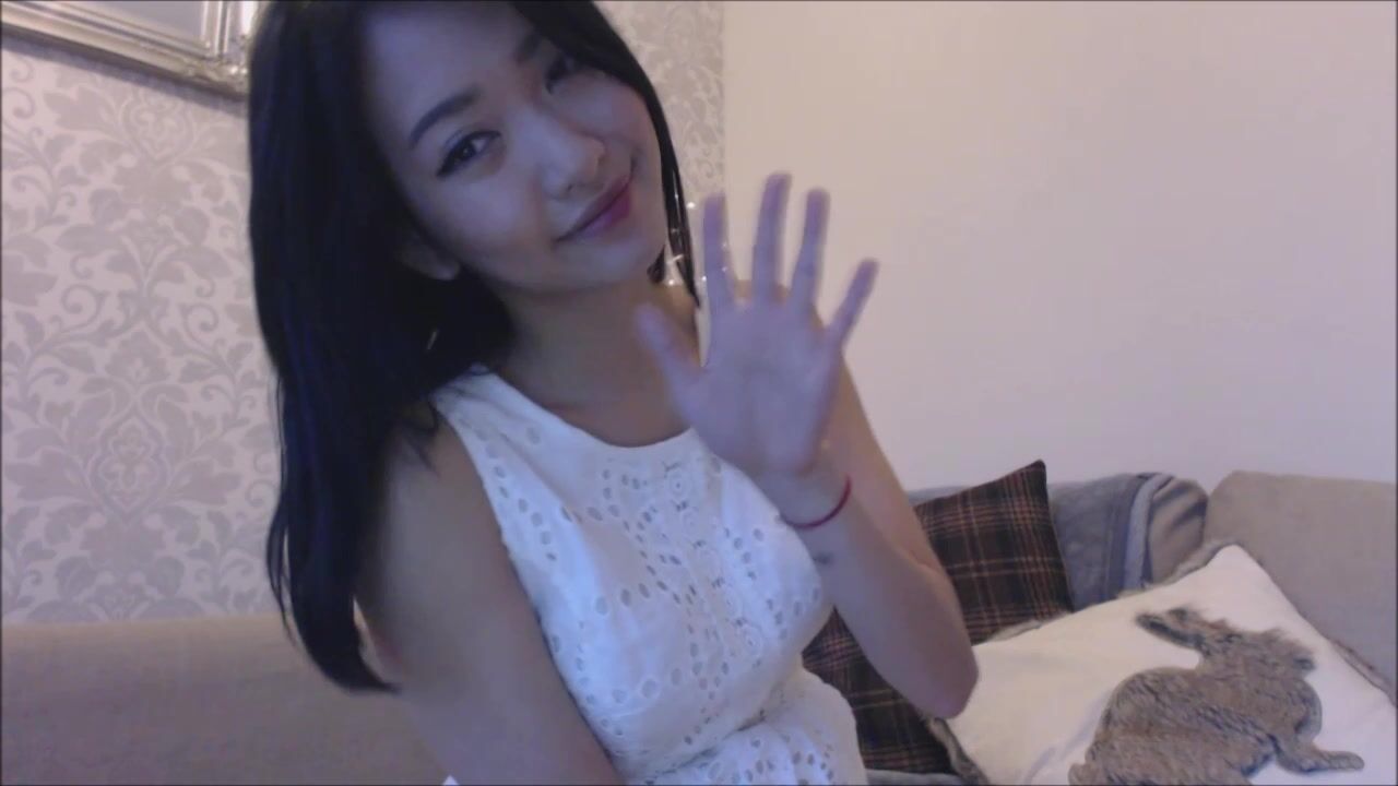 Missreinat Masturbates In White Lingerie