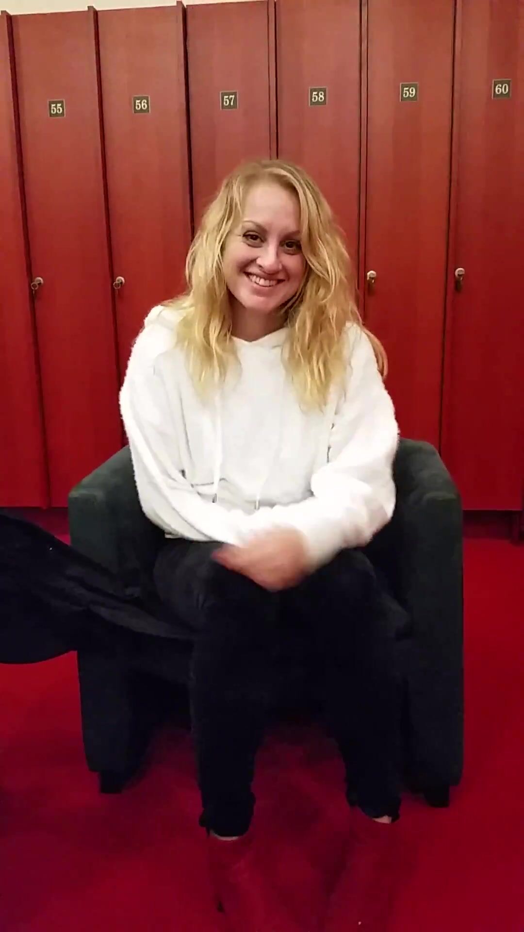 Swedish Blonde Fucks in Gym