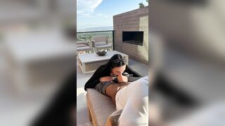 Queen Kalin Risky Outdoor Blowjob