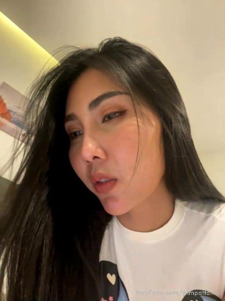 Pim Pattama In Transparent Dress