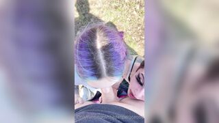 Pandora Skye Shares Blowjob In Public POV