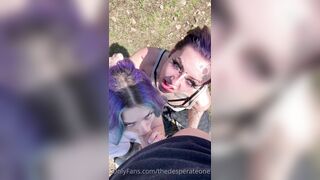 Pandora Skye Shares Blowjob In Public POV