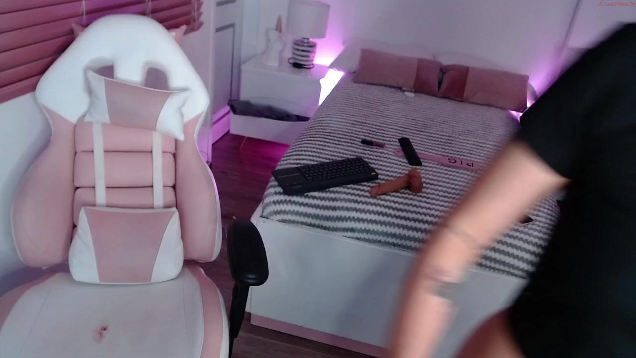 CristalHill Rides Dildo And Masturbates On Live Cam
