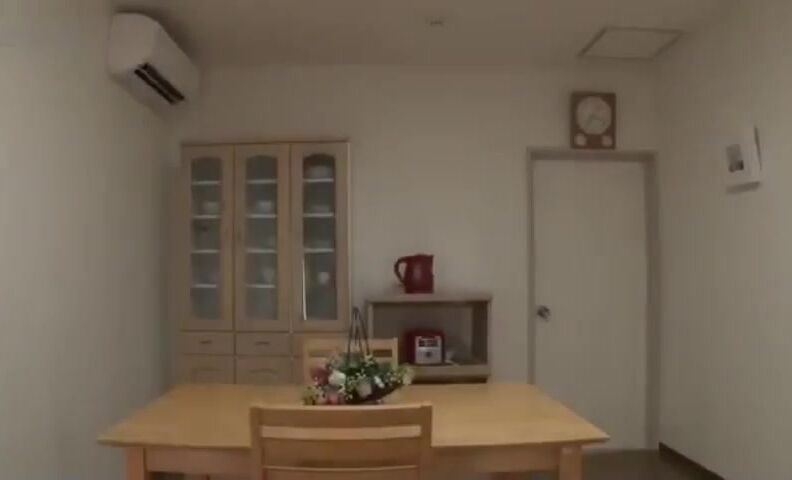 Mika Tanaka Standing Masturbation In The Kitchen