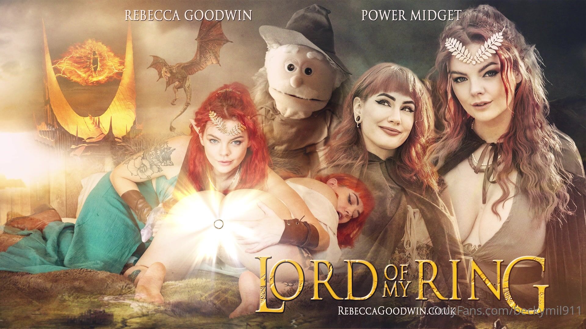 Power Midget Lord of the Rings Fantasy Sextape