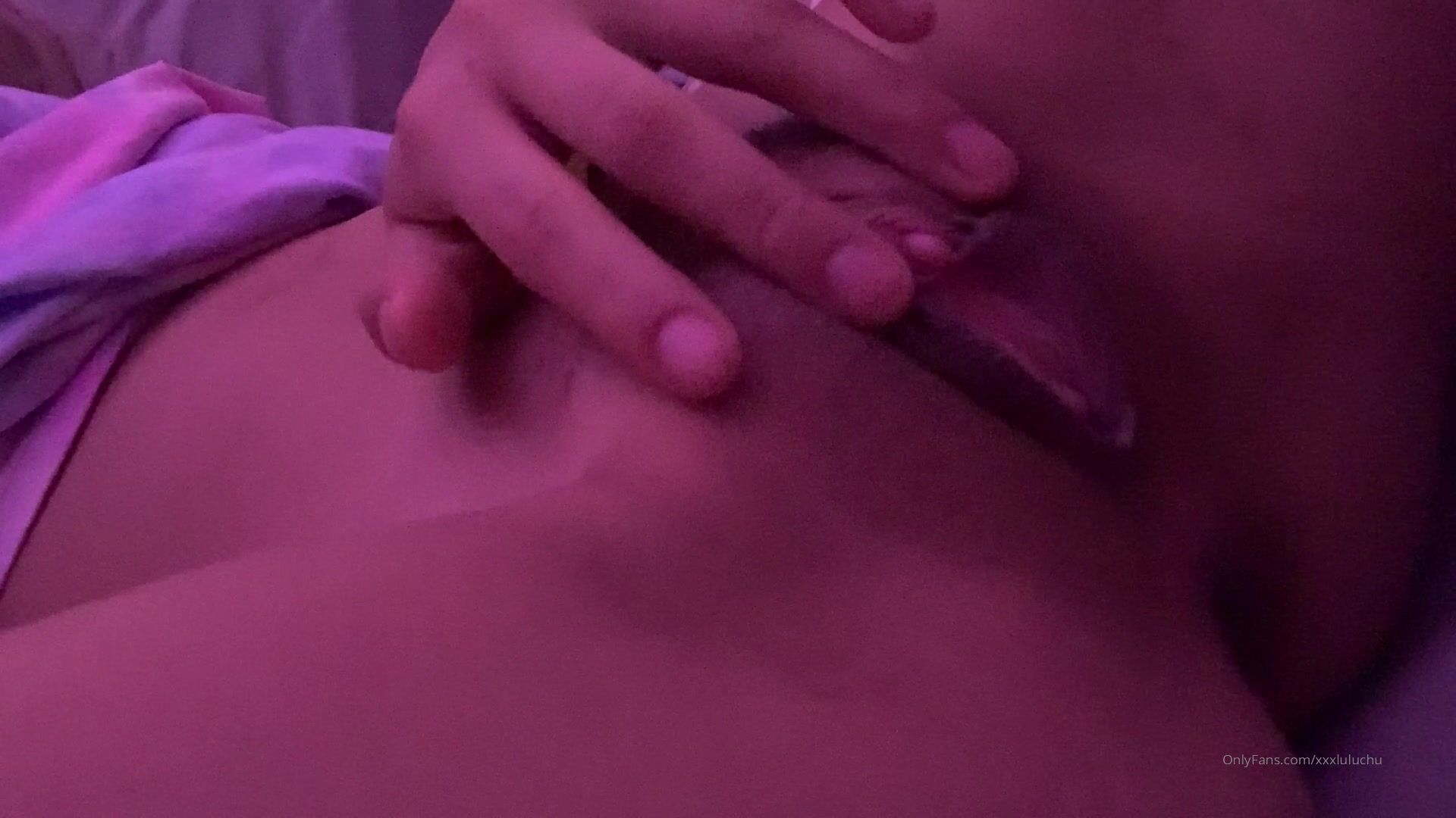 Lulu Chu Masturbates With Pussy Fingering