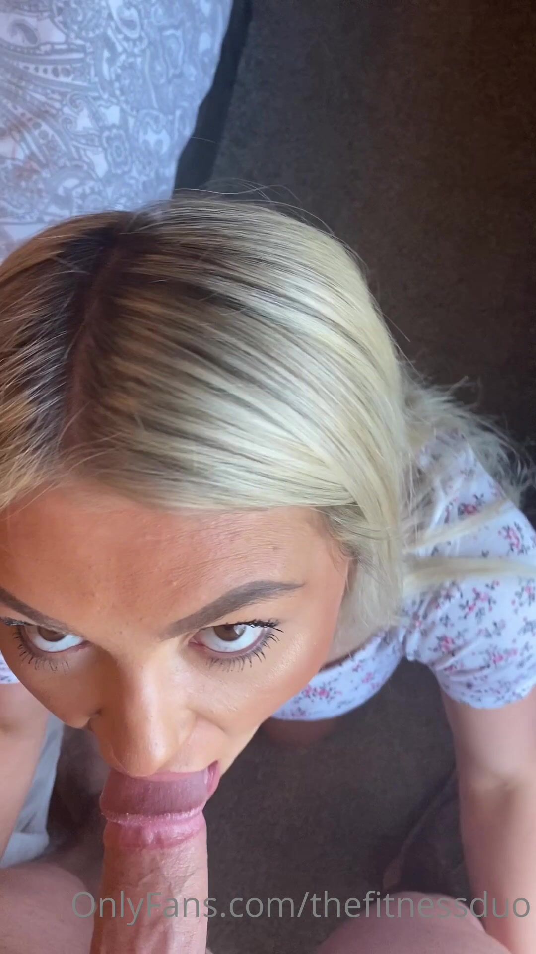 Blonde Morgan Moore Blowjob With Cumshot POV