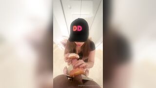 Katiana Kay Dunkin Donuts Blowjob Tape