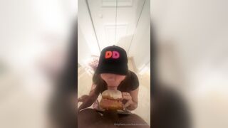 Katiana Kay Dunkin Donuts Blowjob Tape