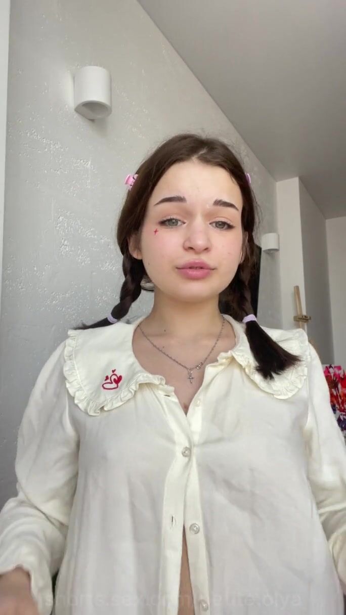 Petite Olya Tits Close Up