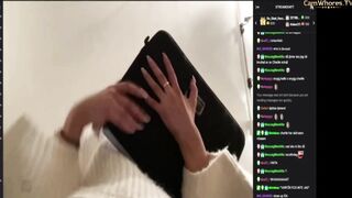 Swedish Ida Asperud accidentally shows her breasts during a twitch stream