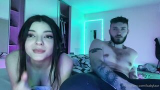 Babylaur Werbcam Blowjob And Hard Doggystyle