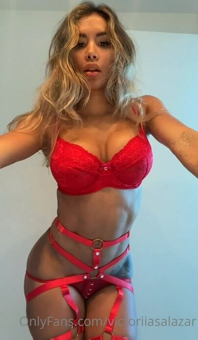 Victoria Salazar Undressing And Stripping Naked