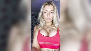 Swedens hottest blonde bombshell Alva Sjoberg teasing part 10