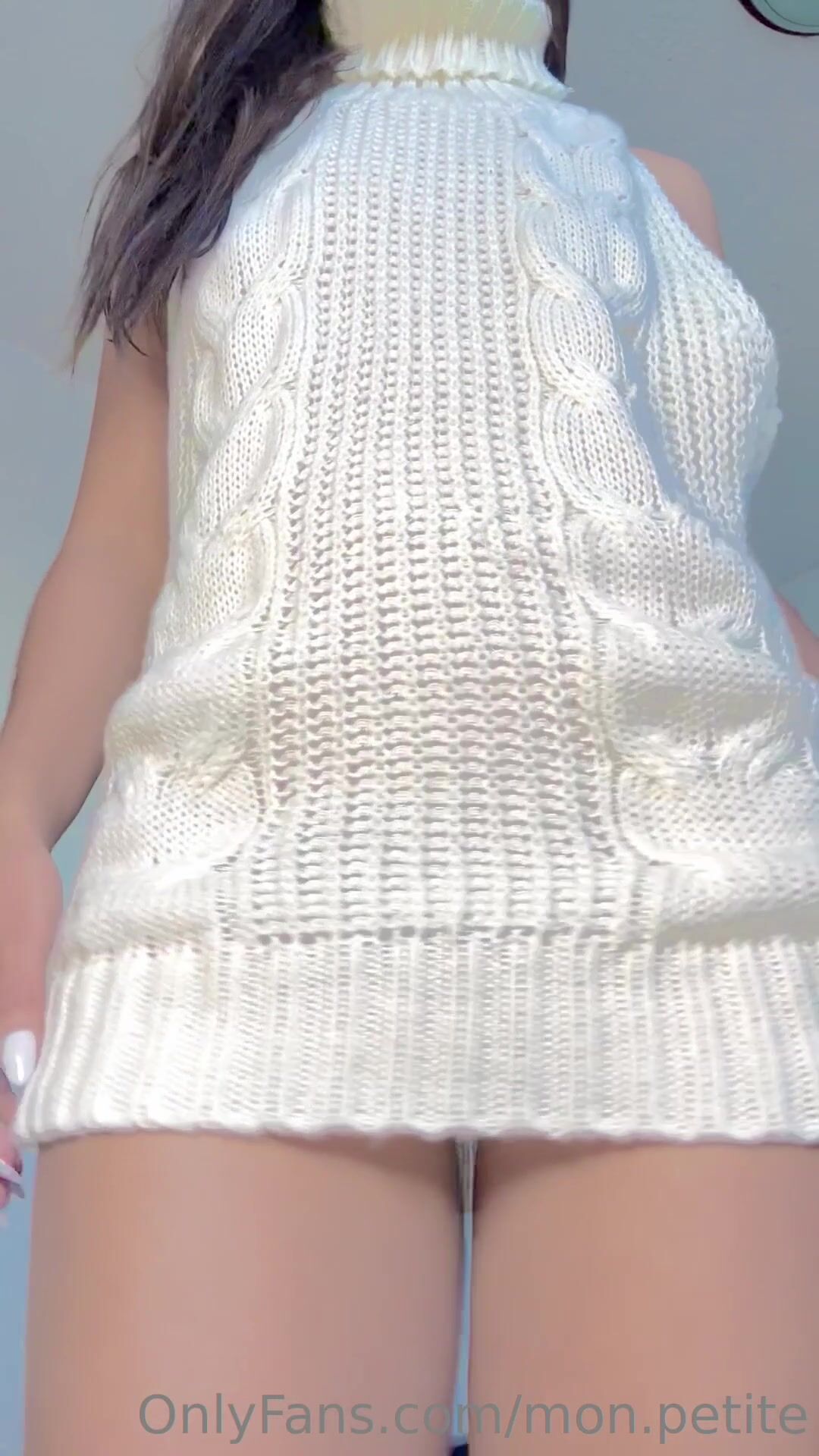 MonPetite Teasing With Pussy