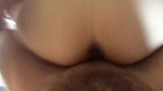 British Brunette Amateur POV Cumshot in Mini Skirt