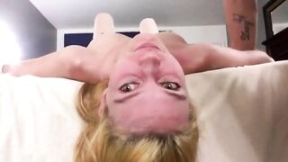 Rough Throat Fucking: Blonde Teen's Wild Side