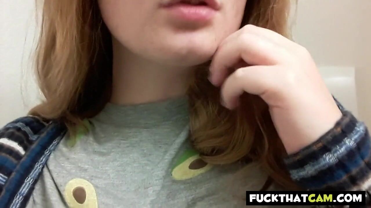 Big-Titted Blonde Babe Masturbates at Work