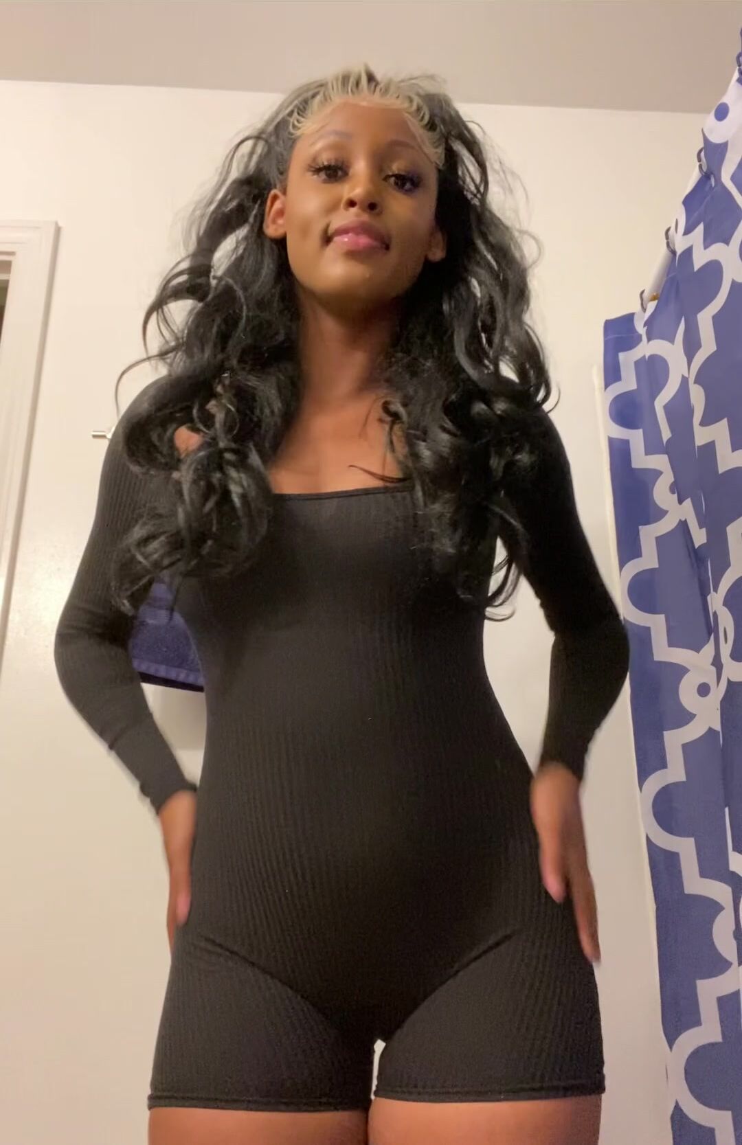 Spirituals1ut Strips With Bouncing Tits