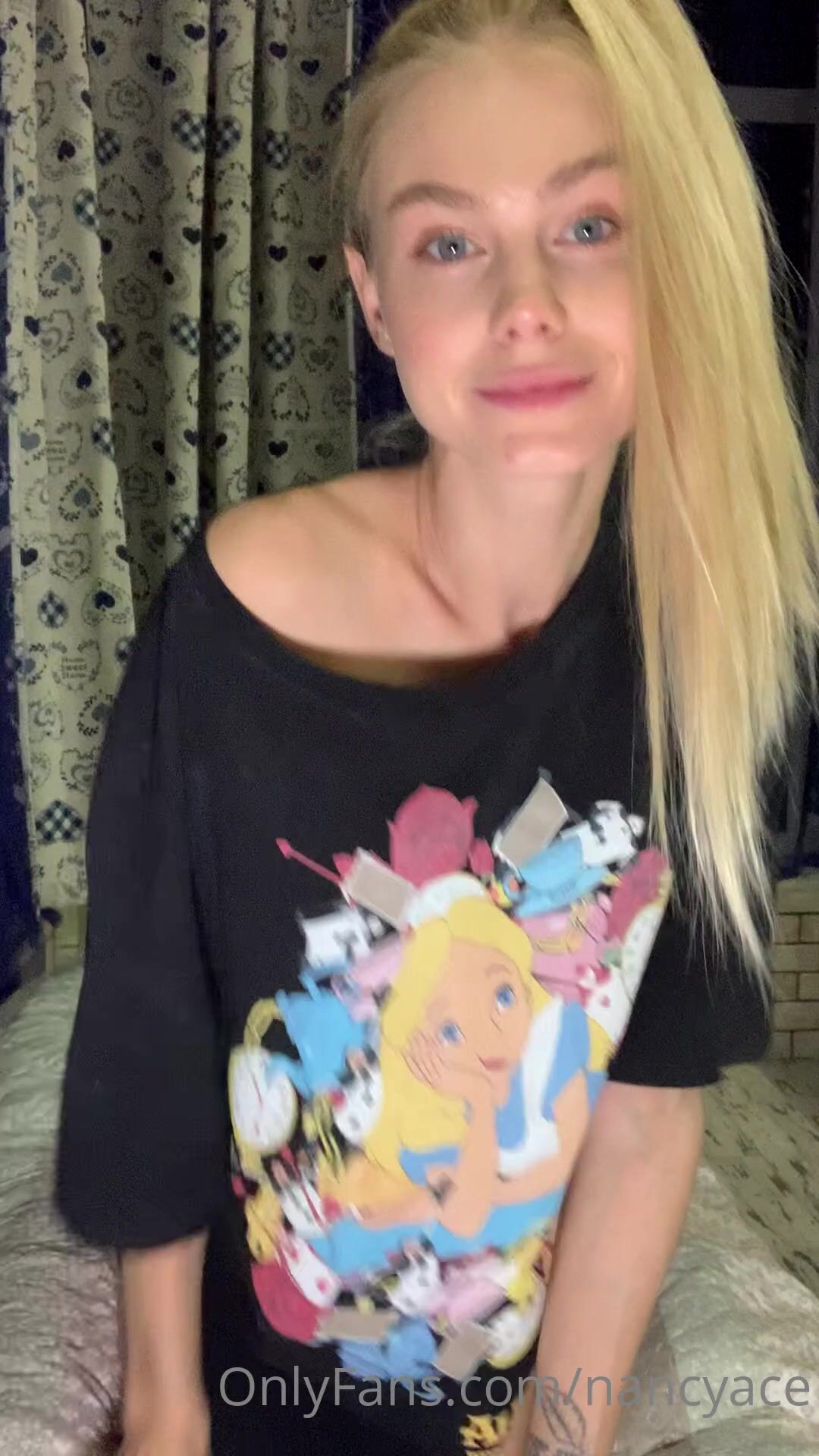 NancyAce Masturbates With Dildo On Cam