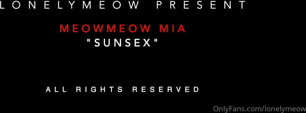 Best Kinky Outdoor Scenes Of LonelyMeow