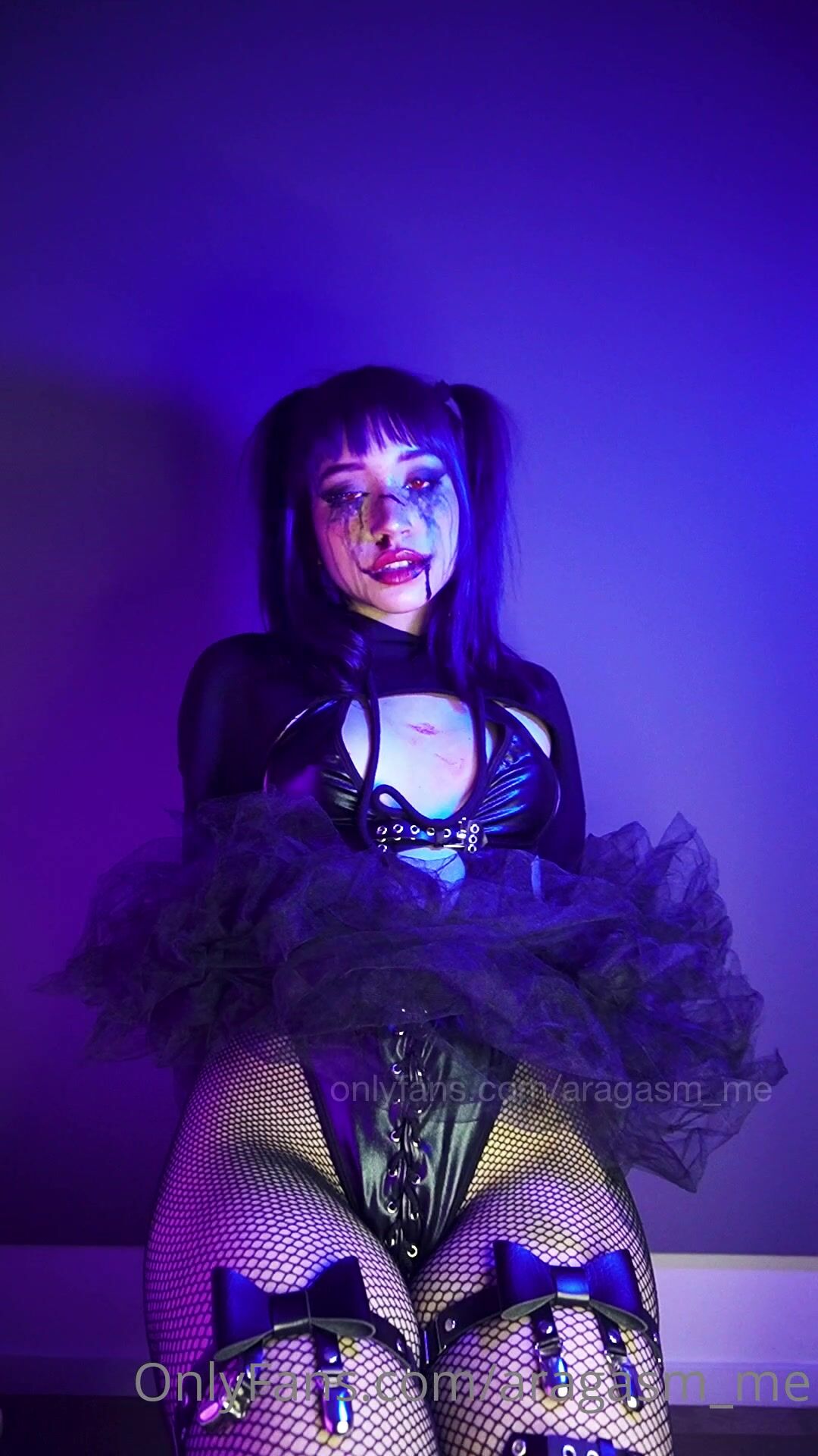 Aragasm Alt Costume And Fishnet
