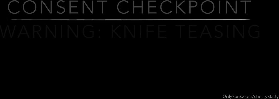 Cherryxkitty Sex Toys And Knife Play
