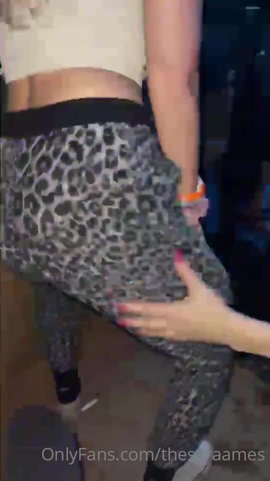 Sara Ames Flashing Tits In Public