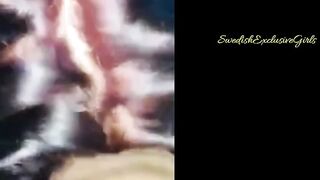 Swedish babe Ionlyeatvag blowjob & riding sex