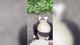Elin Swede doggystyle & blowjob in public