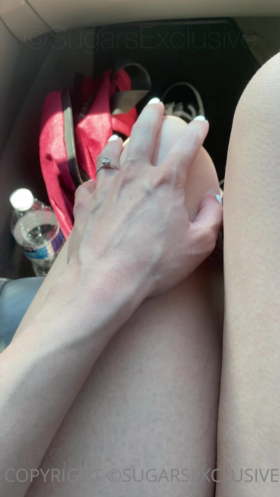 Sugarsexclusive Sucking Cock in Car While Driving