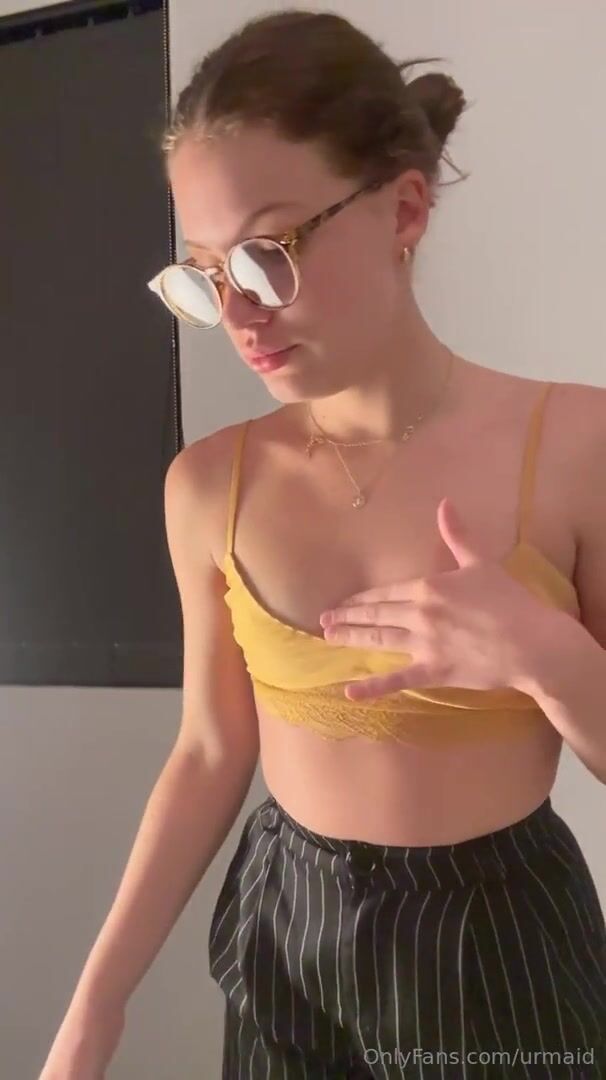 Maidelyn Kessir in Nerdy Glasses Getting Fucked Rough