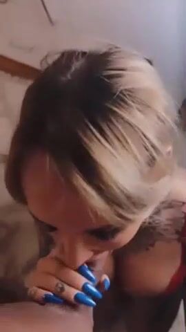 Swedish K4ttp40w blowjob and handjob